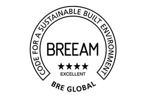 <p><em>The Green Point building has completed the BREEAM certification process and has achieved <a href="https://www.dropbox.com/s/n52323mfxgkmab8/BREEAM-0079-3109-1-1.pdf?dl=0">Excellent certification</a>. The second highest level of certification achieved is a clear message that the </em><strong><em>Green Point building offers a healthy indoor environment while being environmentally friendly.</em></strong></p>
